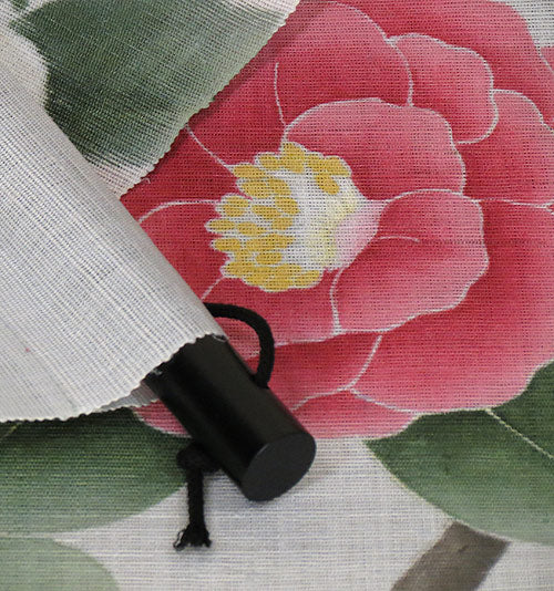 和風モダンタペストリー(八重椿)受注制作