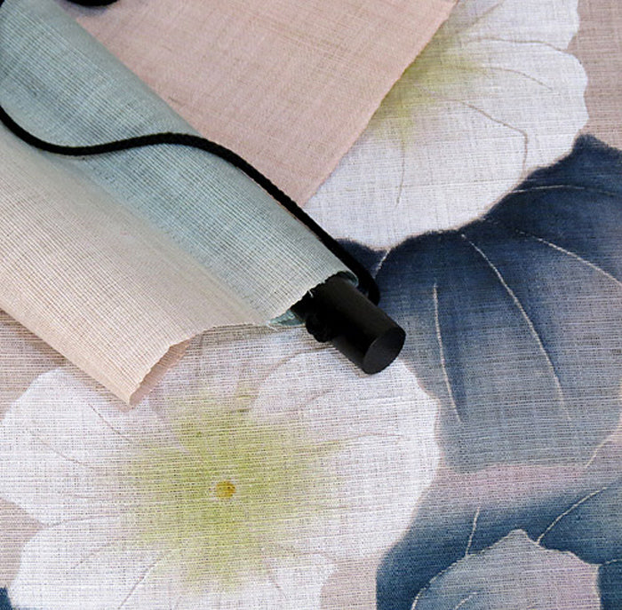 和風モダンタペストリー(夕顔)受注制作