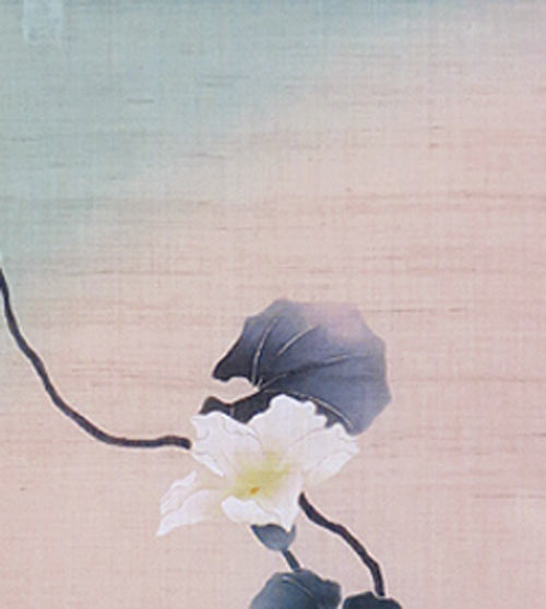 和風モダンタペストリー(夕顔)受注制作