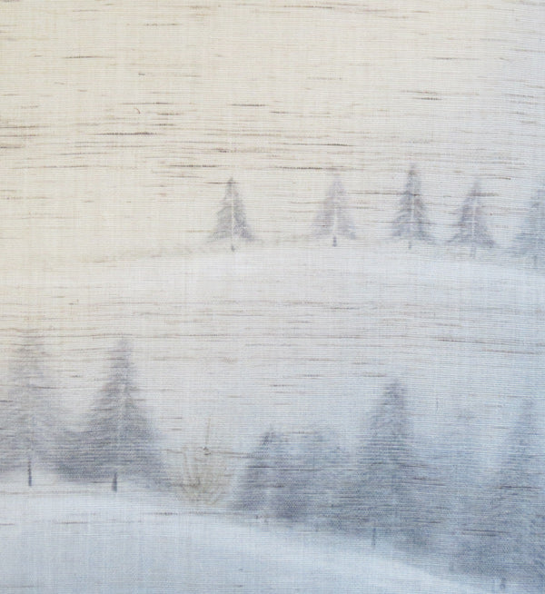 和風モダンタペストリー(ポインセチア)