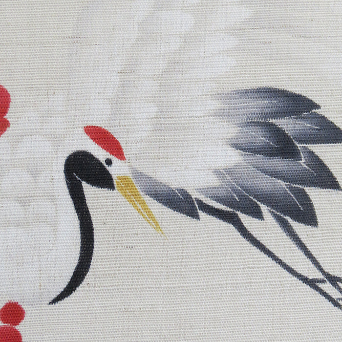 和風大判タペストリー(鶴に松)