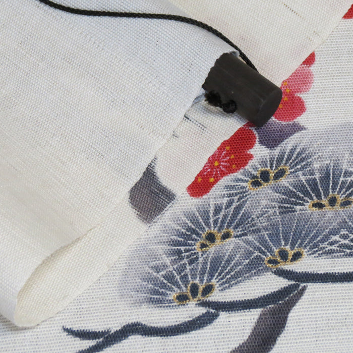 和風大判タペストリー(鶴に松)