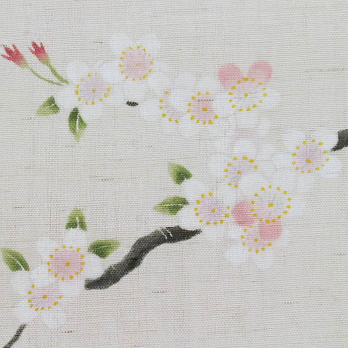 和風モダンタペストリー(花の宿)桜/メジロ