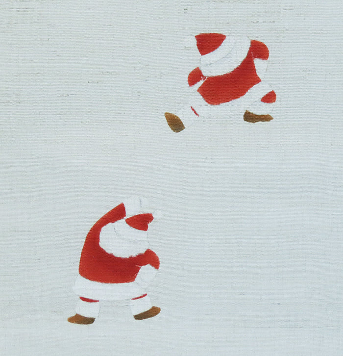 麻のれん (サンタのクリスマス)/ 尾崎尚子 受注制作