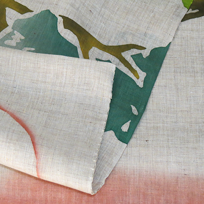 Batik linen noren (pine)matsu