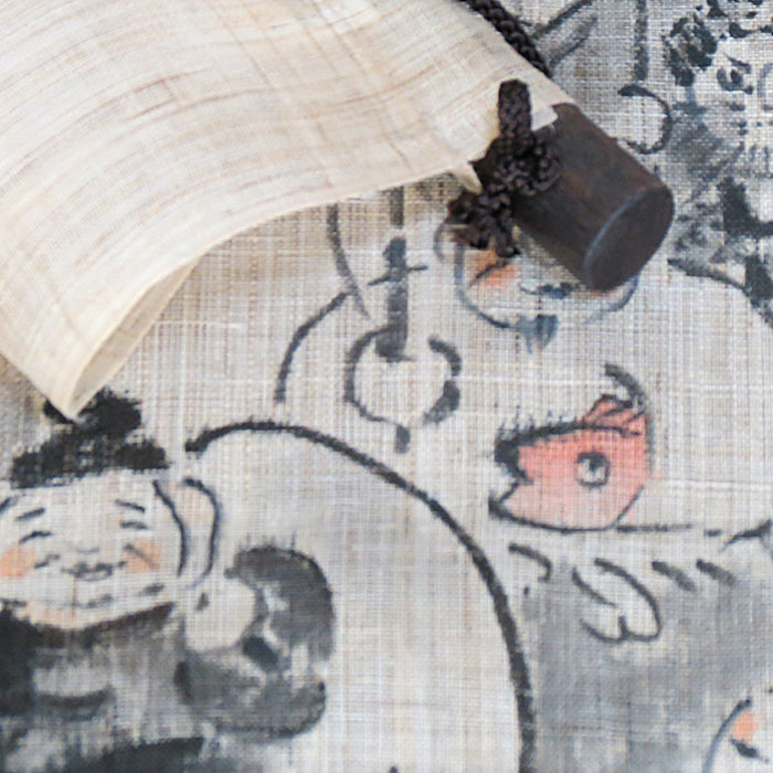 和風モダンタペストリー(七福神)/万葉舎