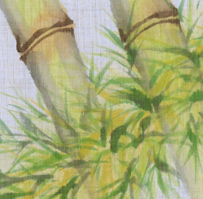 麻のれん(竹に雀)