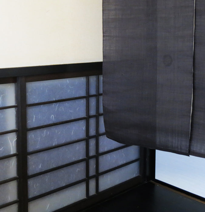 麻のれん(万葉黒)
