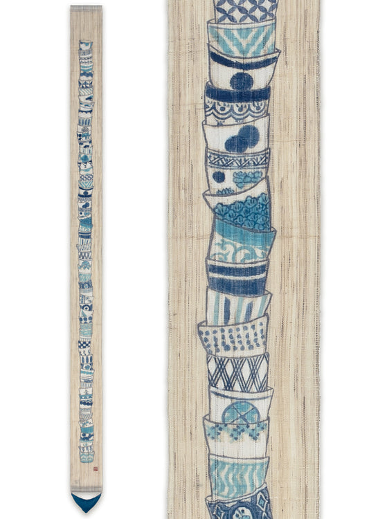 細タペストリー(蕎麦猪口重ね)