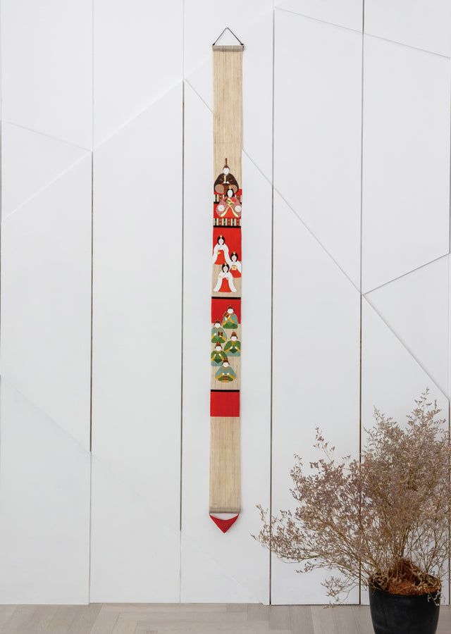 細タペストリー(雛段飾り)