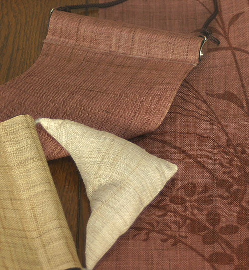 細タペストリー(秋の七草シルエット)