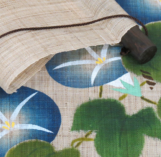 Japanese-style modern tapestry (Bucket and morning glory) turube ni asagao