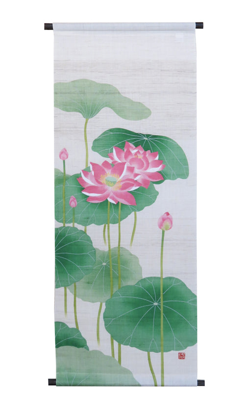Japanese-style modern tapestry (hasumi no asa)