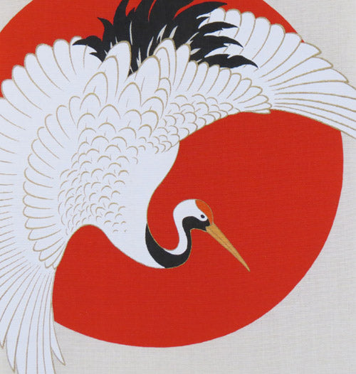Japanese-style modern tapestry (Crane&Turtle) tsurukame Kissho