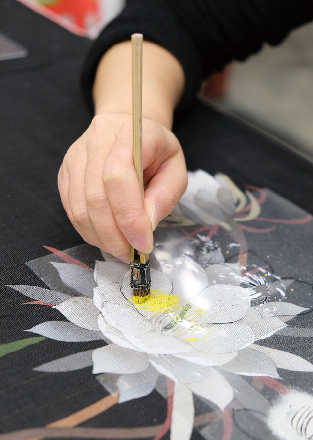 和風モダンタペストリー(月下美人)