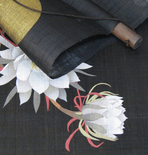 和風モダンタペストリー(月下美人)