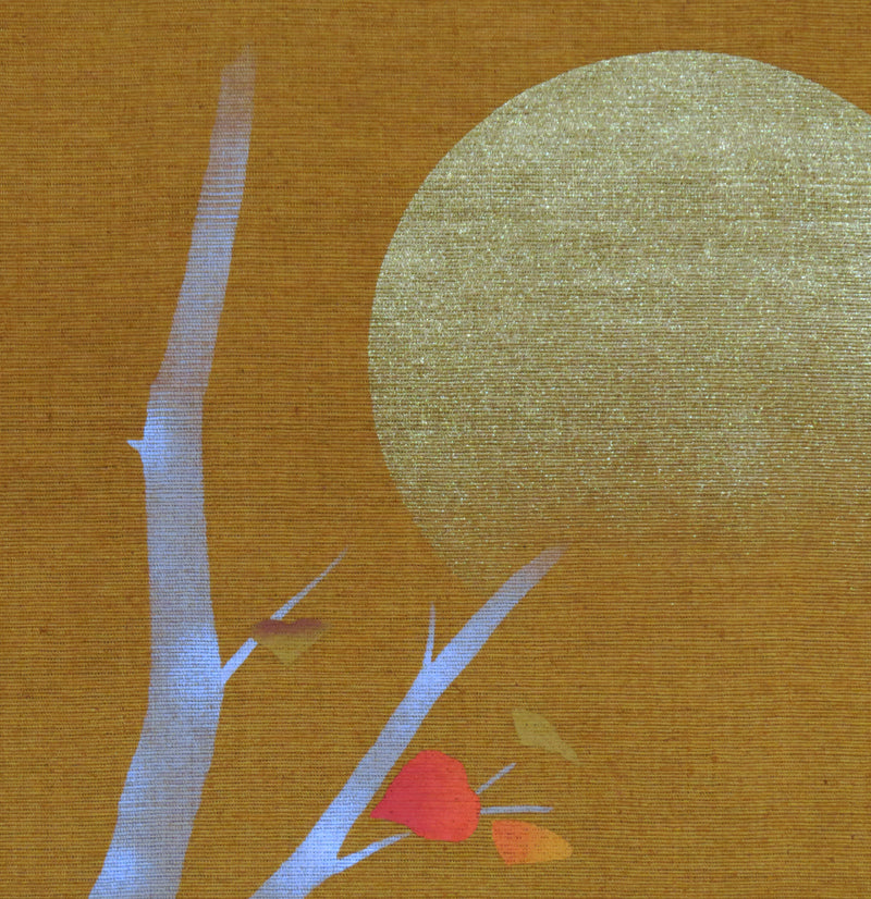 和風モダンタペストリー(シジュウガラ)