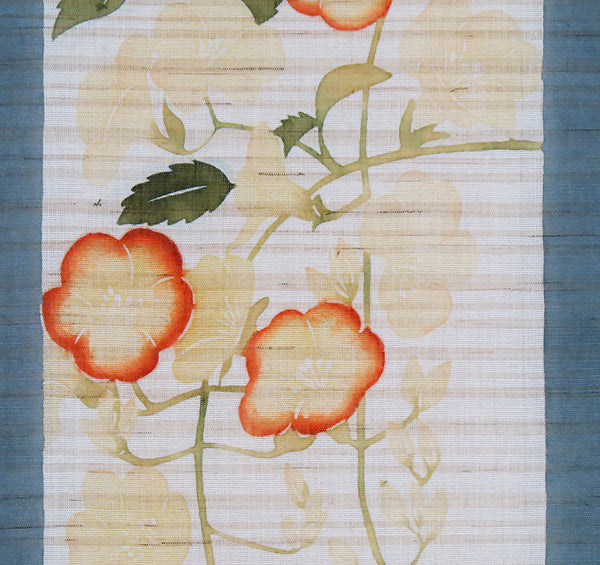 和風モダンタペストリー(のうぜんかずら)