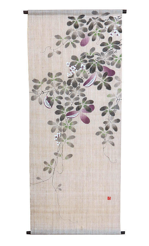 Japanese-style modern tapestry (five-leaf Akebia) goyo akebi