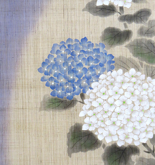 Japanese-style modern tapestry (Temari hydrangea) temari azisai