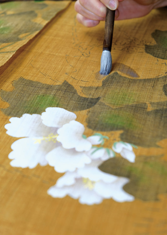 Japanese-style modern tapestry (autumn grass) akikusa