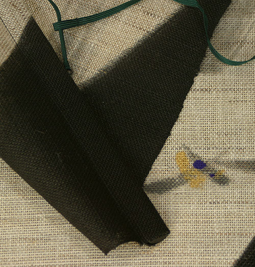 和風モダンタペストリー(竹図)掛け軸型