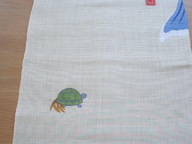 和風モダンタペストリー(鯉乗り三太郎)