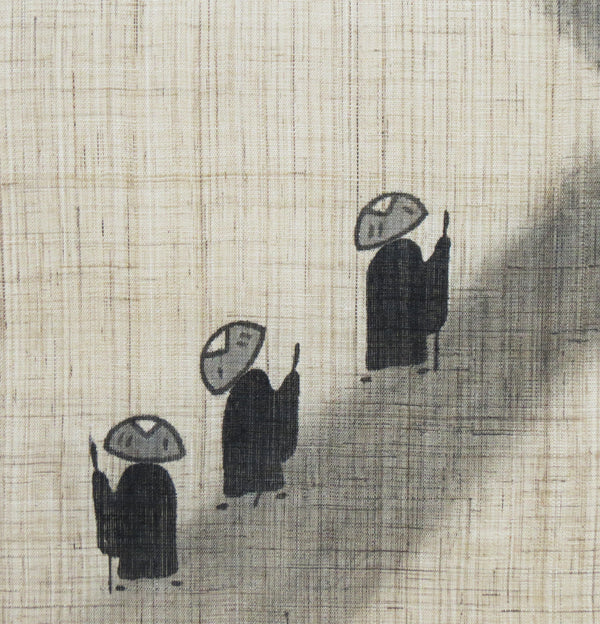 和風モダンタペストリー(山)