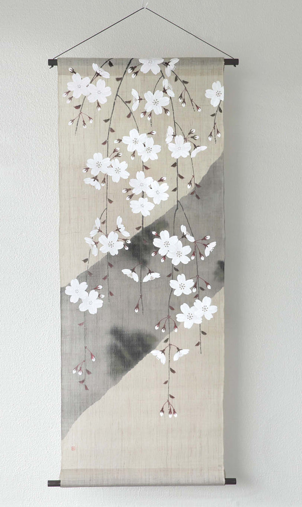 Japanese-style modern tapestry (shallow dream sakura) asaki yume mishi