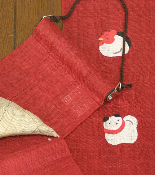 細タペストリー(十二支)