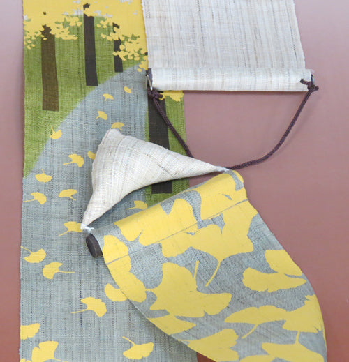 細タペストリー(銀杏並木)