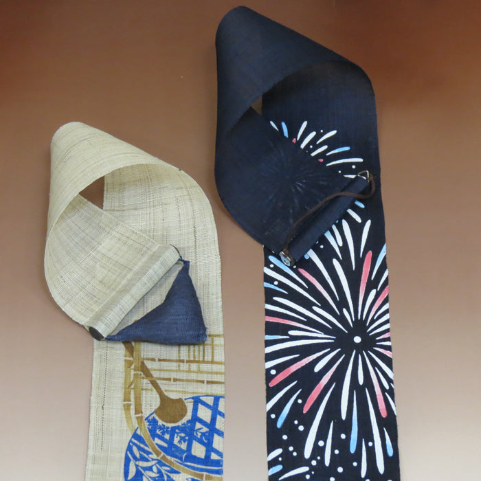 細タペストリー(夕涼み)