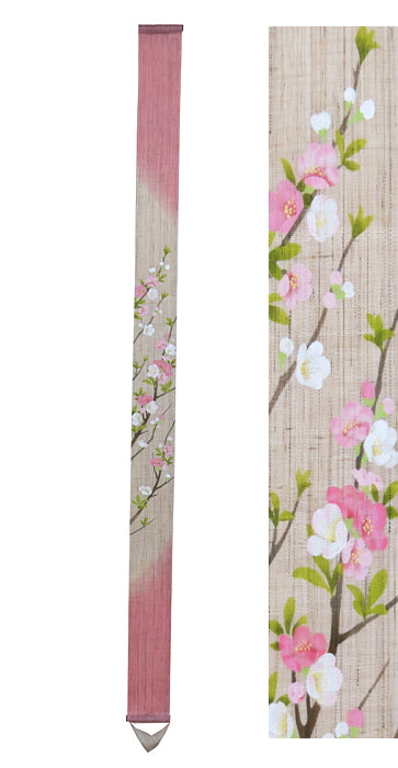 京都 遊彩】和風 のれん・タペストリー・麻生地 / 細タペストリー