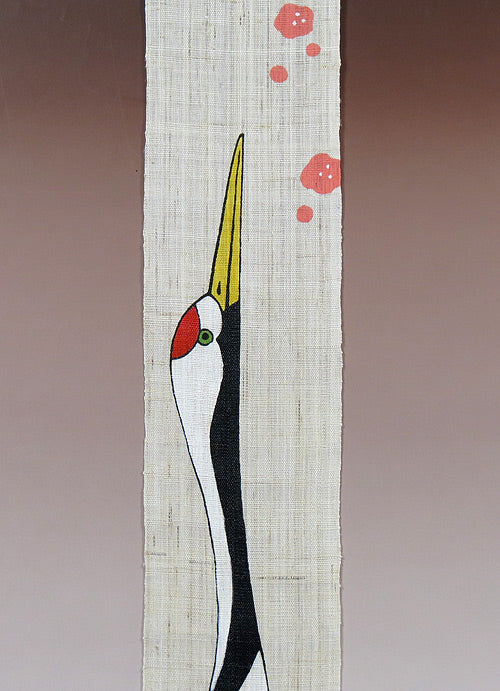 細タペストリー(鶴亀千万)