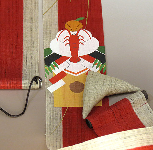 細タペストリー(代々長寿)