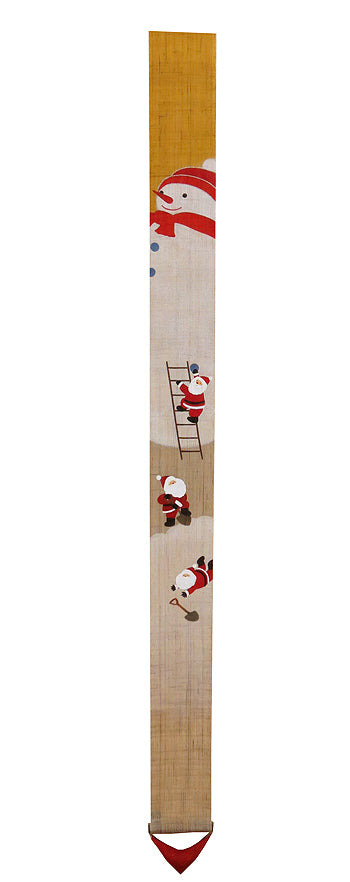 細タペストリー(スノーマン)