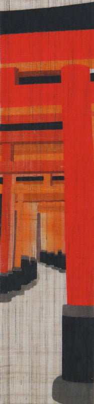 細タペストリー(お稲荷さん)