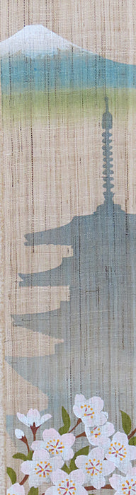 Thin tapestry (Fujiyamazakura)