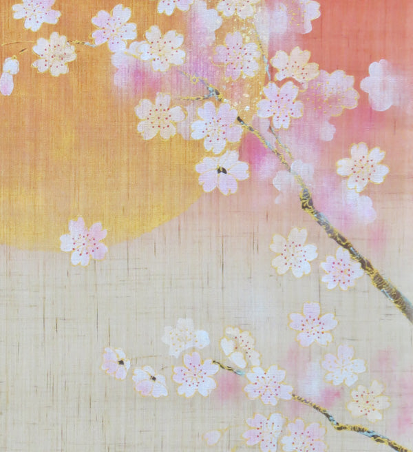 Japanese Modern Tapestry (Weeping cherry tree) sidare sakura