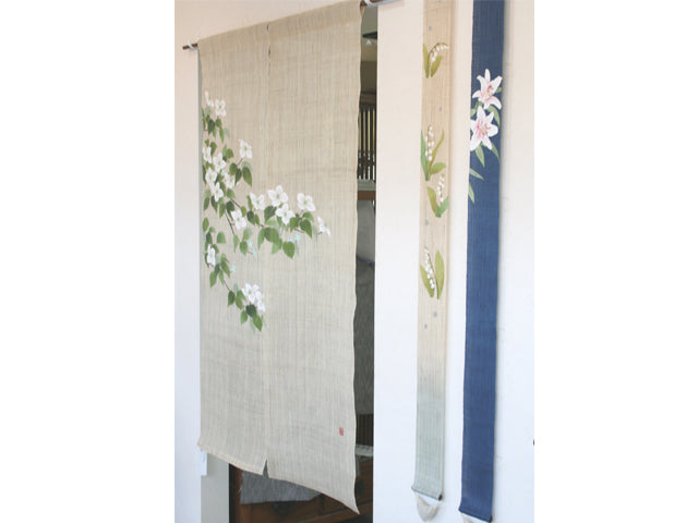 Hemp curtain (Yamaboshi) 