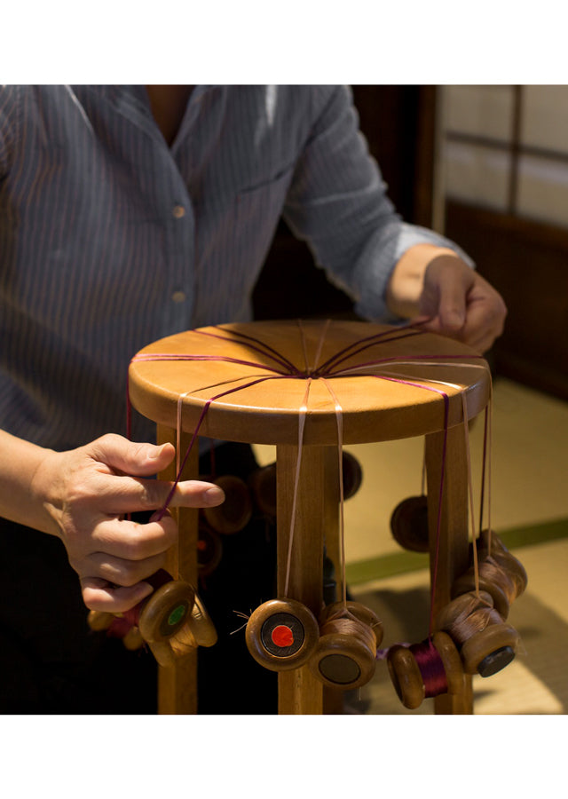 Thin tapestry (Enmusubi "Kusudama")