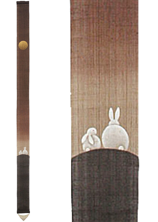 Thin tapestry (moon and rabbit) tuki to usagi