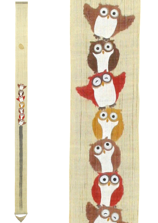 Thin tapestry (Seven owls)shiti hukuro