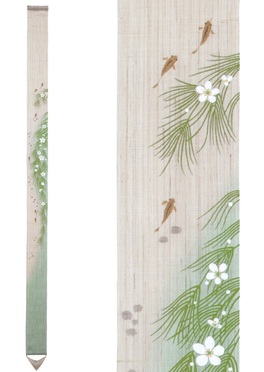 細タペストリー(梅花藻)