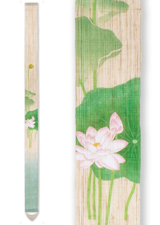 細タペストリー(蓮一輪)