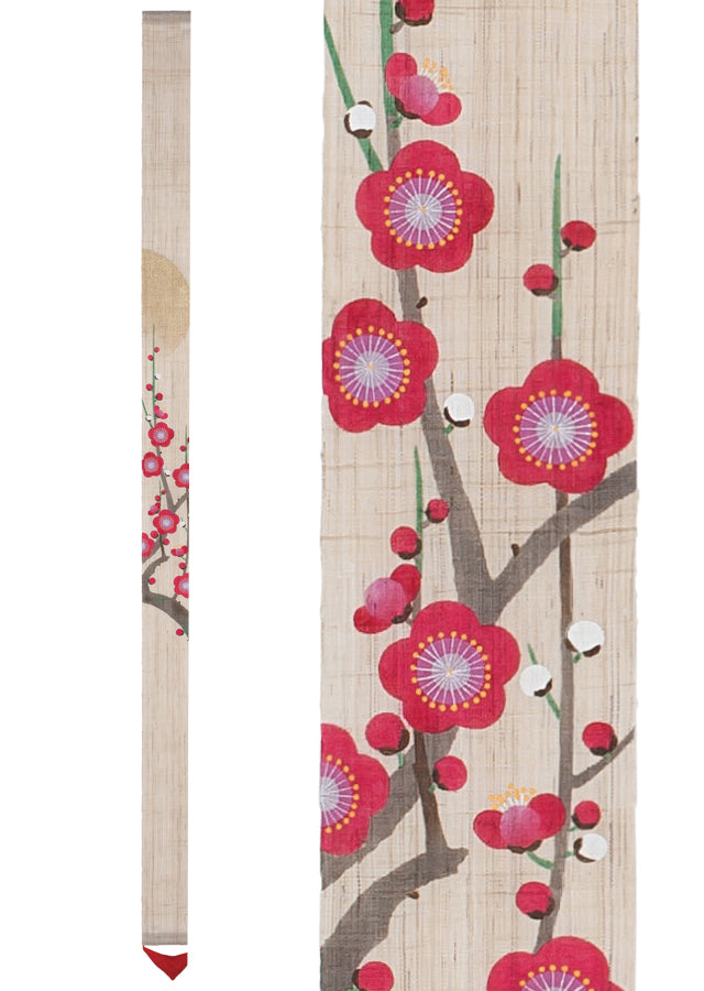 Thin tapestry (plum blossoms at dawn) akedoki no ume