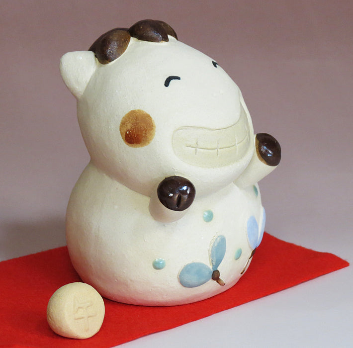 陶人形（いっひっひの午と赤紙）