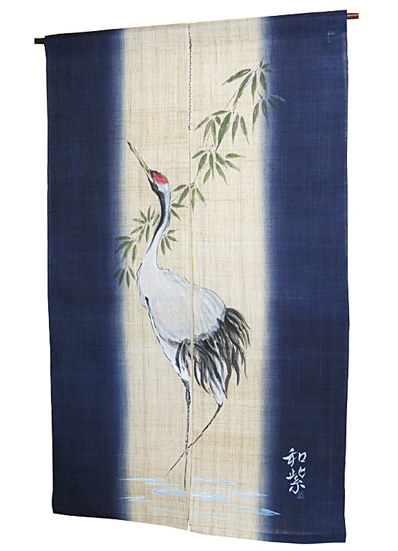  Hemp noren (crane) turu