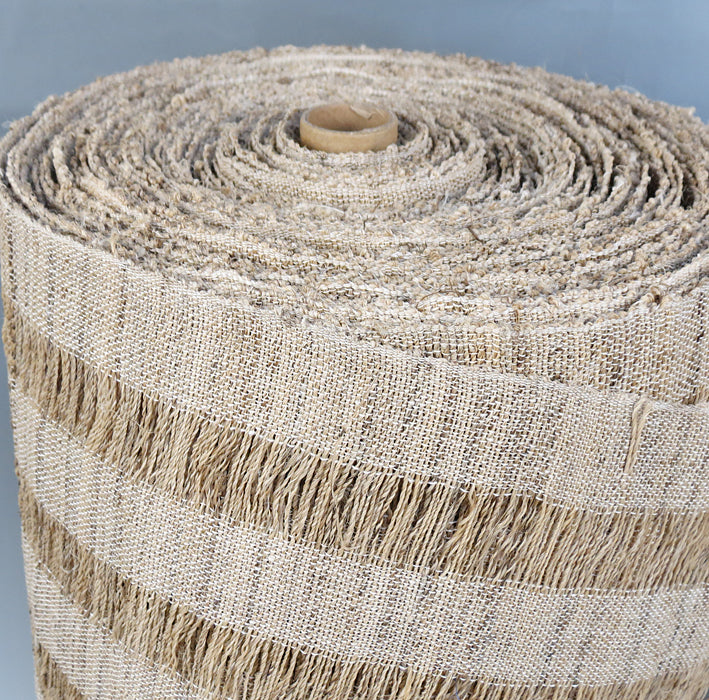 手織り麻生地15番45cm幅 (普通手）