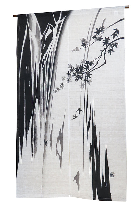 Linen Noren (Autumn Ochimizu)